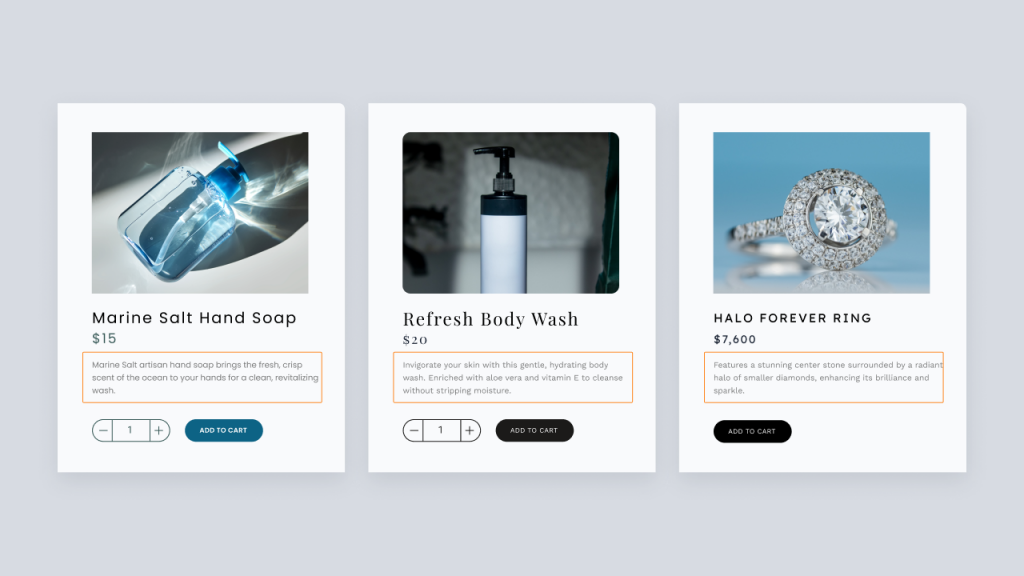 Testing which product description attracts more customers.