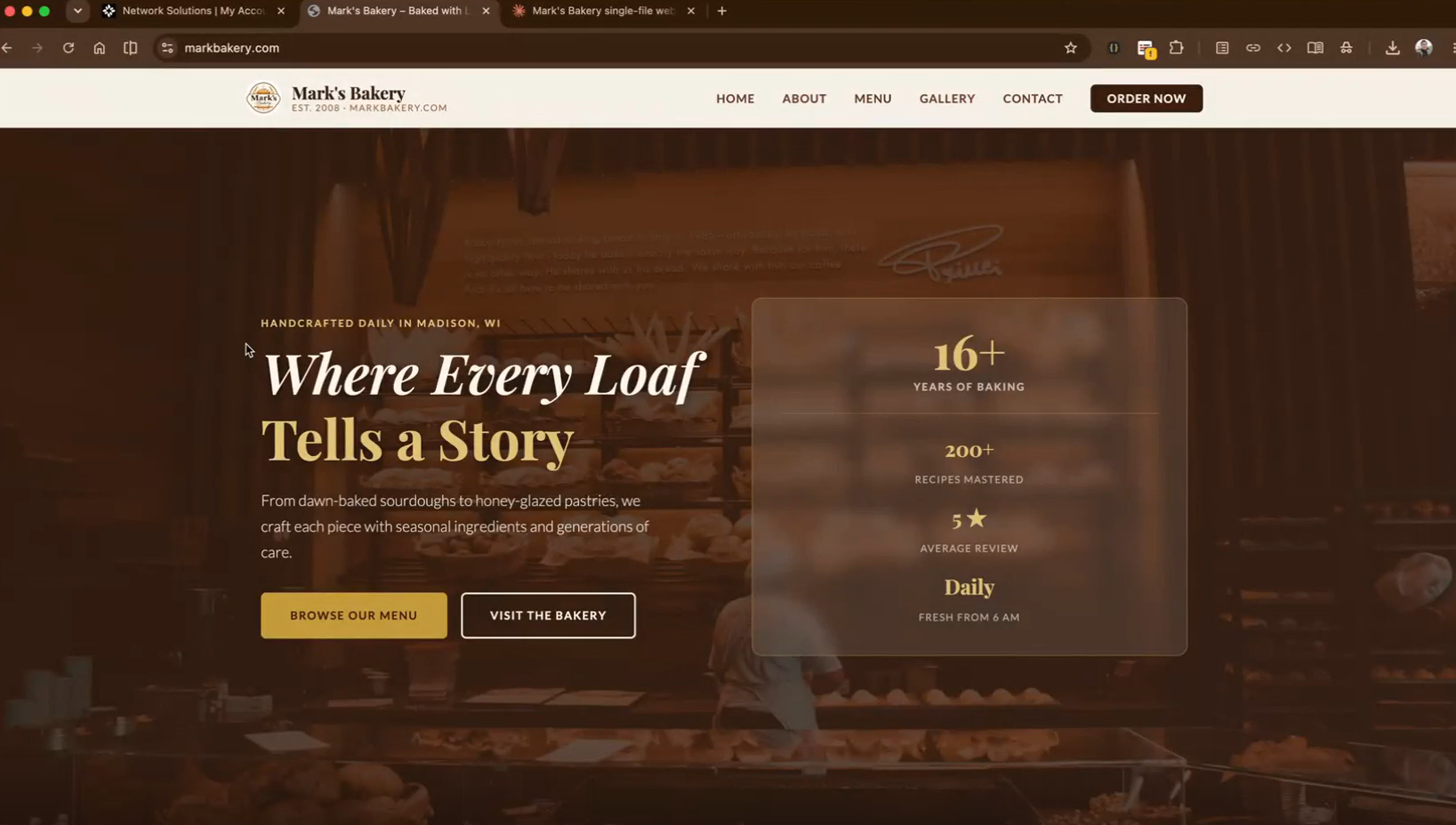 How to make a website with Claude - preview your website