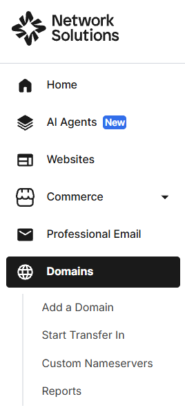 Transfer domain ownership - Step 2