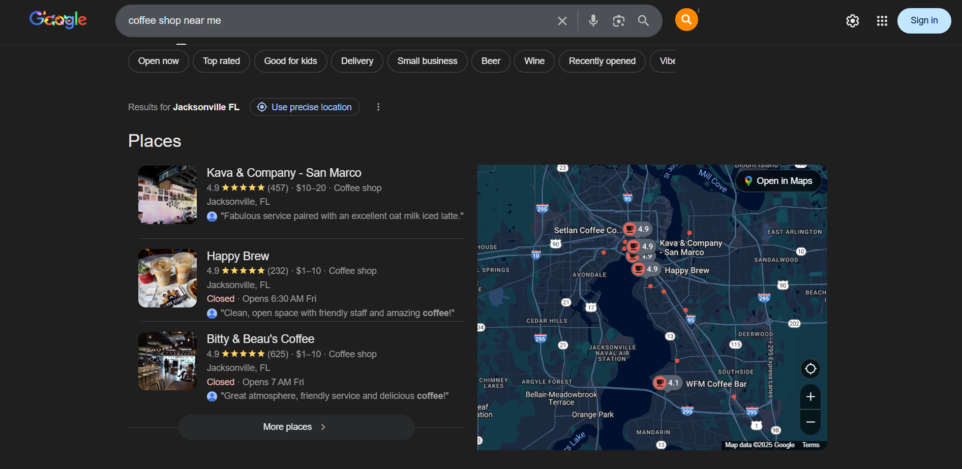 Local SEO for small business - Google Business Profile