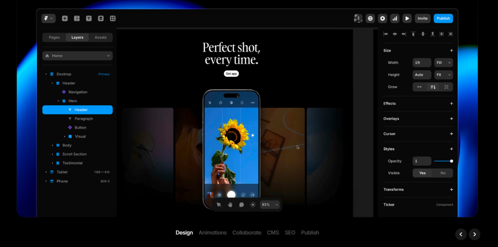 Framer AI Website Builder