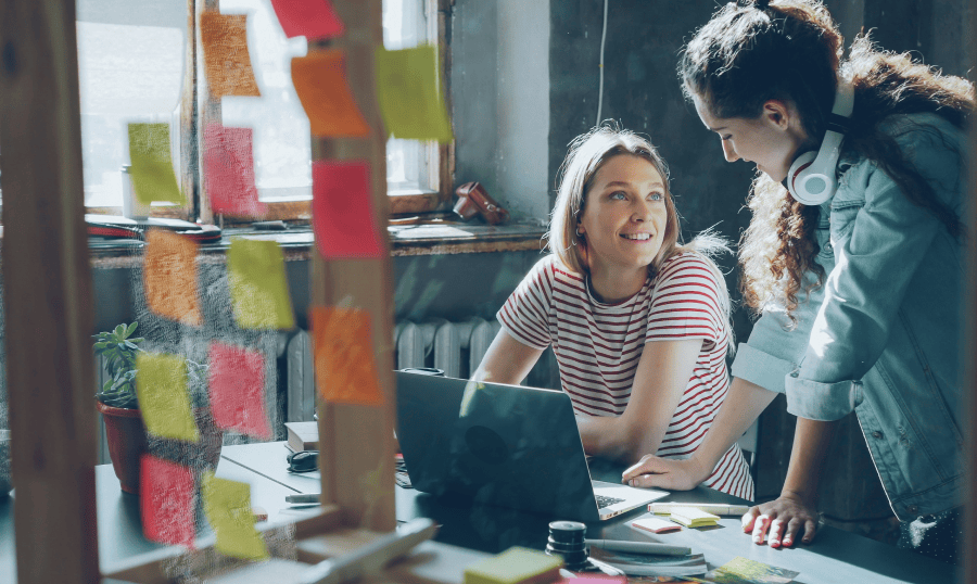 Custom website development planning