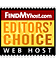 FindMyHost.com Editor's Choice Web Host Award