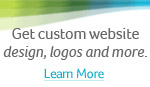 Get custom website design, logos and more